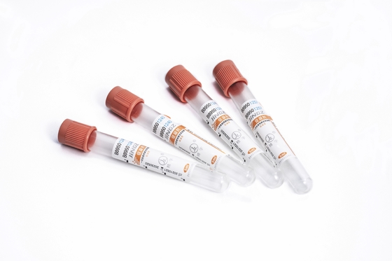 Tubo 2-10ml del activador del coágulo del tubo de la colección de la muestra de sangre del suero