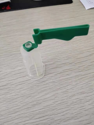 El tenedor del tubo de la sangre del diámetro 20m m de la seguridad esterilizó el cuerpo translúcido del polipropileno