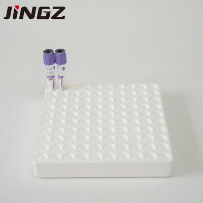 Tipo plástico de cristal de la etiqueta adhesiva del tubo 2ml-10ml de la colección de la sangre del EDTA K3