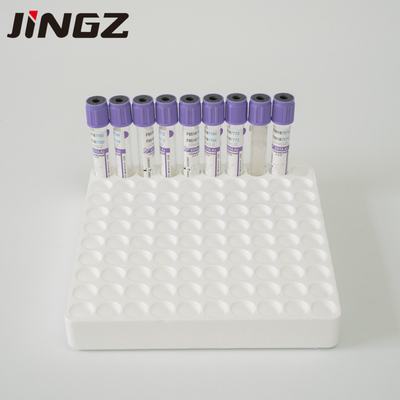 Tubo 3ml 13*75m m de la colección de la sangre del EDTA del ANIMAL DOMÉSTICO K3 con adictivo rociada