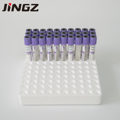 Tipo plástico de cristal de la etiqueta adhesiva del tubo 2ml-10ml de la colección de la sangre del EDTA K3