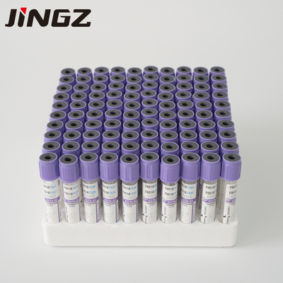 Tubos de la colección de la sangre del EDTA K3 del tubo 8ml-10ml del EDTA de Mark Lavender Top del CE