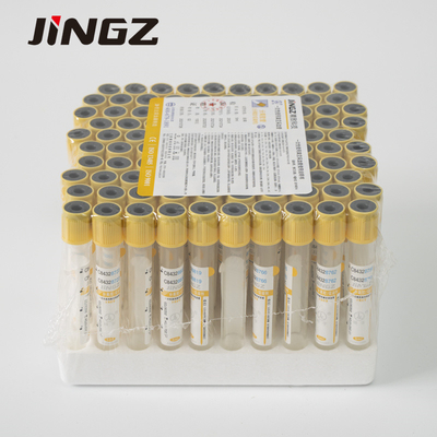 Tubo amarillo del gel de la separación del tubo 0.25-10ml de la colección de la muestra de sangre