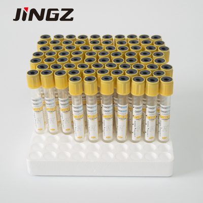 Top del oro del tubo del activador del coágulo del gel del CE 13*100m m Sst para el examen médico