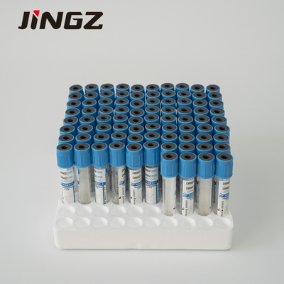 Tubos plásticos de Vacuum del tubo de la colección de la sangre del citrato de sodio del casquillo azul 2-5ml del FSC