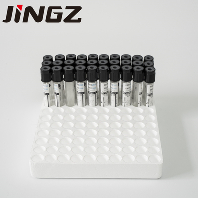 tubo 2ml 3ml 4ml de la colección de la sangre del citrato de sodio de la anticoagulación de 13×75m m