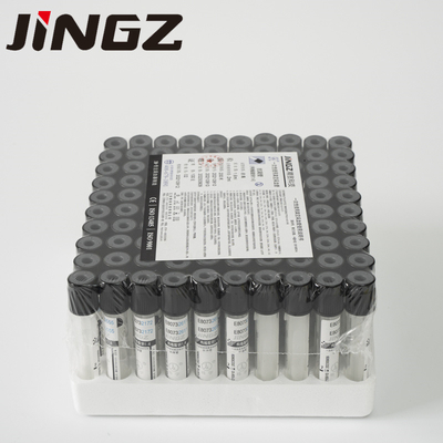 tubo 2ml 3ml 4ml de la colección de la sangre del citrato de sodio de la anticoagulación de 13×75m m