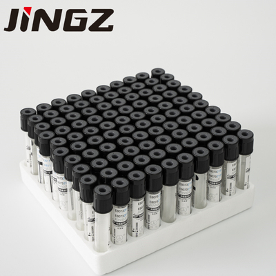 tubo 2ml 3ml 4ml de la colección de la sangre del citrato de sodio de la anticoagulación de 13×75m m