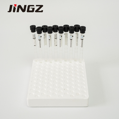 Tubo negro 8*120m m de la colección de la muestra de sangre del citrato de sodio del tubo 1.6ml del ESR 3,8%
