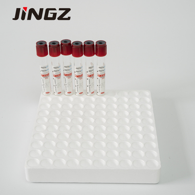 4ml ningunos tubos superiores rojos del suero de la sangre de los tubos aditivos de la colección 13*75m m