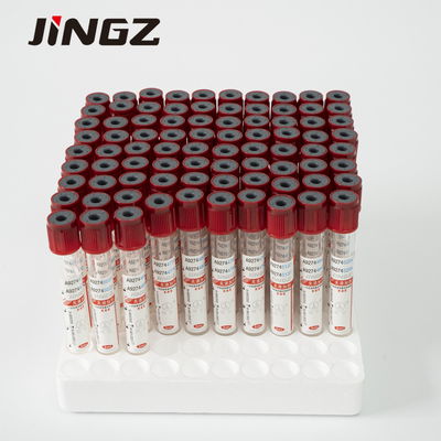 4ml ningunos tubos superiores rojos del suero de la sangre de los tubos aditivos de la colección 13*75m m