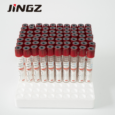 tubo llano de la colección de la muestra de sangre del vacío del tubo de 16*100m m que acuerda Vacuum