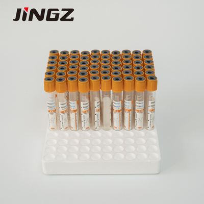Tubo superior rojo 2ml-6ml de la colección de la muestra de sangre del activador del coágulo del coagulante