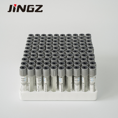 2ml ACARICIAN el anticoagulante 13*75m m de los tubos de la colección de Gray Sodium Fluoride In Blood