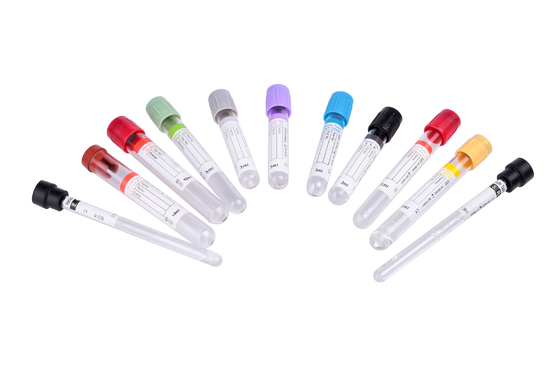 Tubo 2-10ml de la colección de la muestra de sangre de la prueba de la pinta ESR de la esterilización de radiación