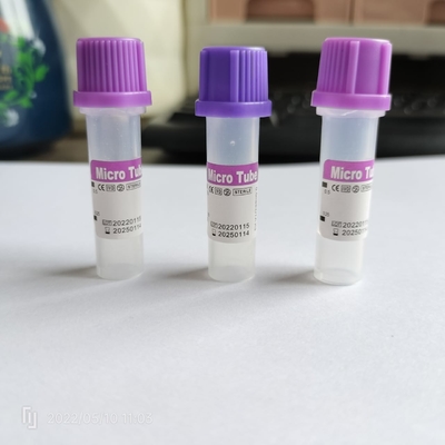 EDTA de la esterilización de radiación que contiene los tubos pediátricos del laboratorio de los tubos 0.1ml