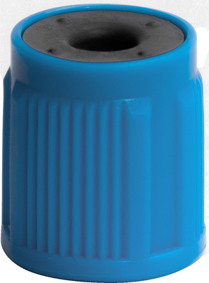 El tubo coloreado de la colección de la sangre de Vacuum parte los casquillos del tubo de 13m m 16m m