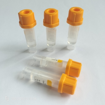 del niño 0.25ml-1ml tubos de Vacuum del gel del tubo de la colección de la sangre del vacío no