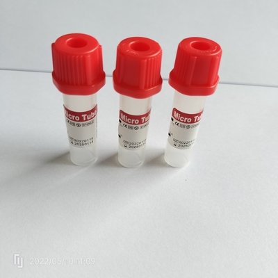 Tubo micro pediátrico 11*45m m de la colección de la sangre del CE ISO13485 para el paciente de Geriatriatric