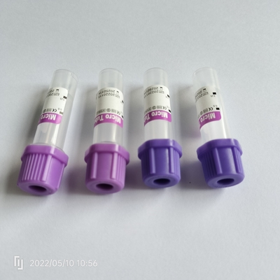Top micro de la lavanda del almacenamiento de la sangre de los tubos del EDTA del anticoagulante de los PP