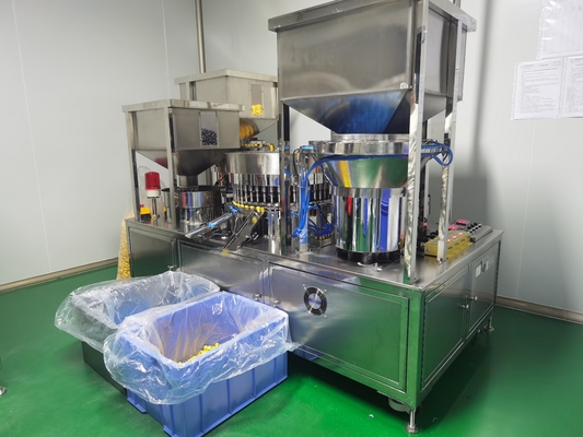El tubo de la colección de la sangre del diámetro 13m m 16m m parte el tapón de goma del casquillo