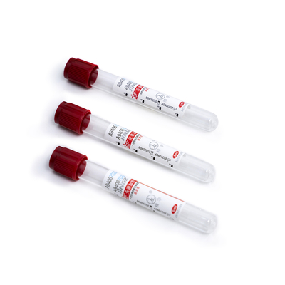 Ningún tubo superior rojo 0.5ml-10ml de la sangre del llano aditivo
