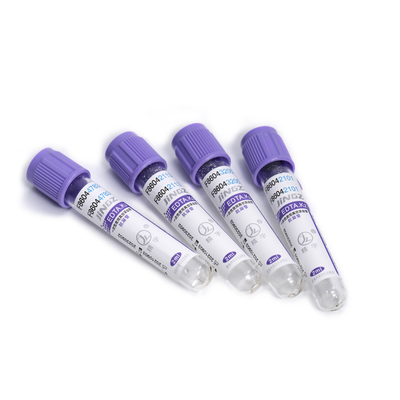 Tubos de la colección de la sangre del EDTA K3 del tubo 8ml-10ml del EDTA de Mark Lavender Top del CE
