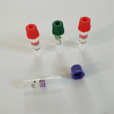 Esterilización de radiación micro del tubo de la colección de la sangre del EDTA del llano para los niños