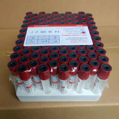 Ningún plástico adictivo del vidrio de Leakpropf 2-10ml del tubo de la colección de la muestra de sangre