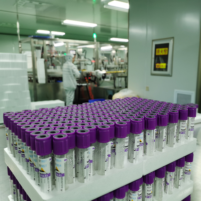 Tubo del EDTA de JINGZ 0.5ml-10ml K2 para el vacío del análisis de sangre según altitud