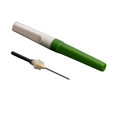 Aguja de la colección de la sangre de Vacuum de la aguja de 21G*1 el 1/2 verde” Multisample