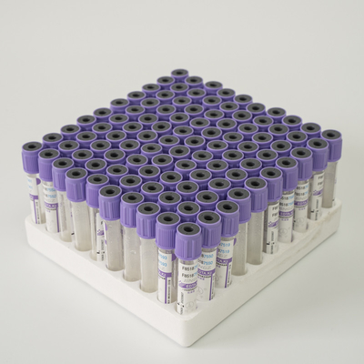 Tubo de cristal del EDTA K3 Vacuum del tubo del EDTA del vacío 2ml en hematología clínica