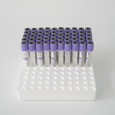 Singel utiliza el frasco púrpura de la sangre del tubo de la colección de la sangre del EDTA de 3ml K3