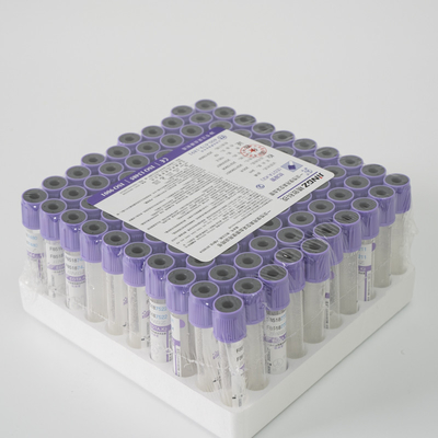 El CE ISO certificó el tubo de ensayo púrpura del top de Vacuum 0.5ml-10ml del EDTA K3