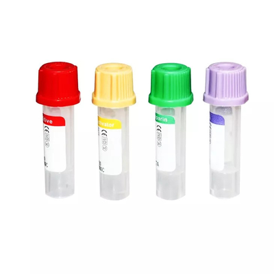 Pequeños tubos 0.25ml-1ml de la colección de la sangre del volumen