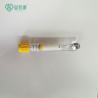 Tubo micro de la colección de la sangre del EDTA K3 de JINGZ 0.25ml-10ml con los casquillos cifrados color