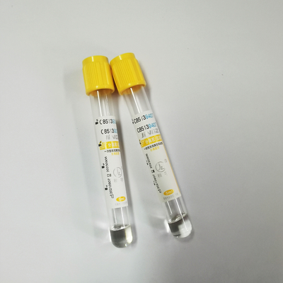 Tubo plástico disponible del activador del coágulo del gel 6ml para la colección 13*100m m de la sangre