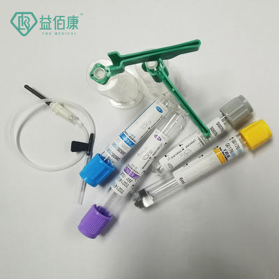Aguja 2-10ml de la mariposa de la colección de la sangre de 25 indicadores con el tenedor de la seguridad
