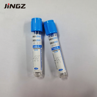 Tubos de coagulación superior azul PT APTT Citrato de sodio Tubos médicos para recolección de sangre