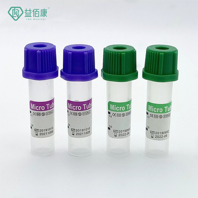0.5 ml de tubo de recogida de muestras desechables de PP lavanda micro tubo de uso infantil