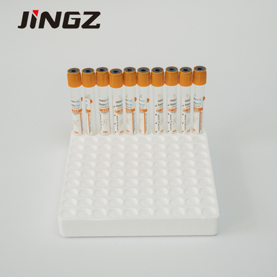 tubo superior rojo del activador del coágulo del suero 4ml para la prueba de la coagulación