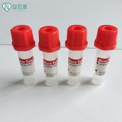colección de la sangre de 100pcs/Pack PP Mini Plain Tube For Pediatric