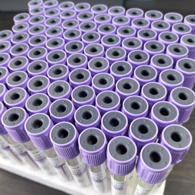 La lavanda K2 EDTA tubo extraer volumen 1 ml-10 ml para la recolección de sangre