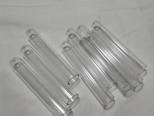 Tubo PET para tubos de ensayo de sangre 13*75mm 13*75mm 16*100mm tubo de ensayo transparente