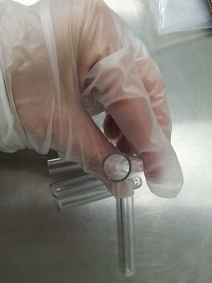 Tubo de ensayo de plástico transparente Tubo de laboratorio para recolección de sangre 13*75mm 16*100mm tubo de ensayo PET