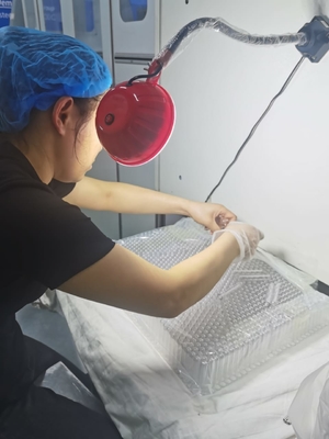 Tubo de ensayo de plástico transparente Tubo de laboratorio para recolección de sangre 13*75mm 16*100mm tubo de ensayo PET