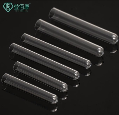 Tubos de recogida de sangre para uso médico Partes de tubos de PET 12*75mm 12*100mm