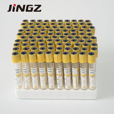Fábrica de ventas calientes activador de coágulos de gel de tapa amarilla tubos de recolección de sangre tubos anticoagulantes SST