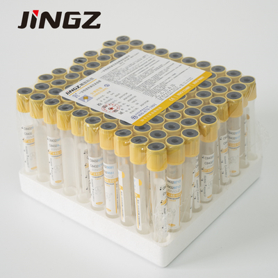 Gel médico y activador de coágulos tubos de sangre dorados con CE 2ml-10ml