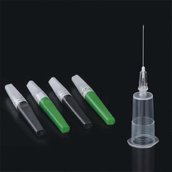 Aguja de acero inoxidable desechable para uso médico Abs Pe 20-23g para recolección de sangre